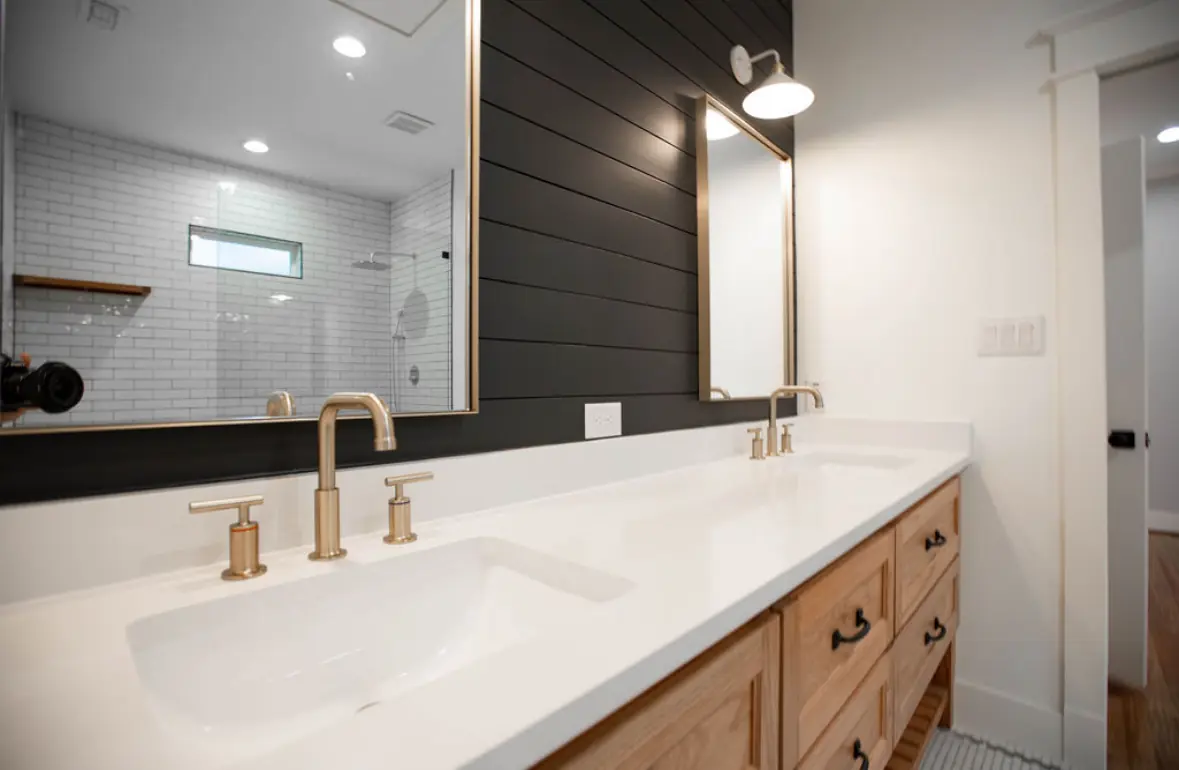 Luxury bathroom renovation in the Houston area