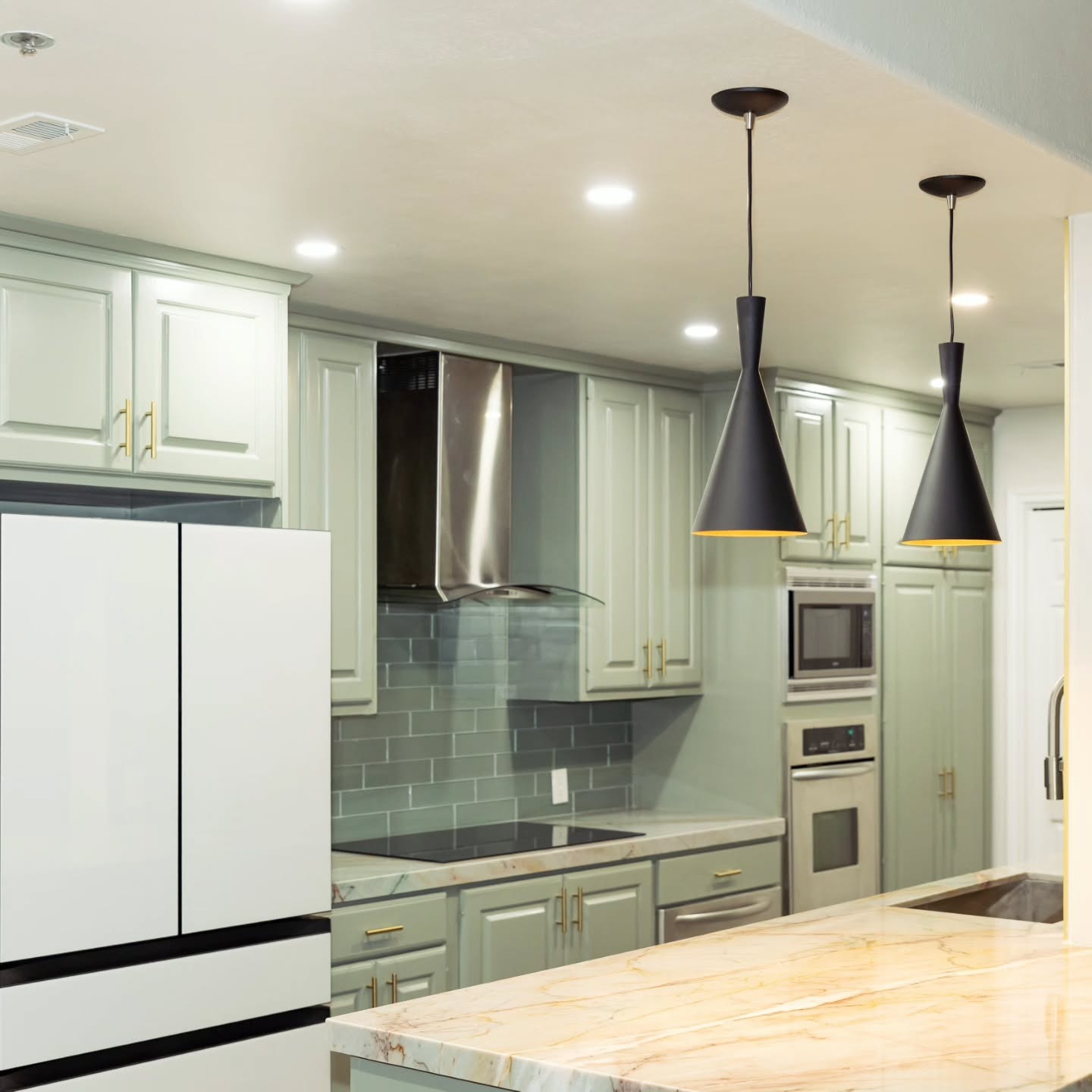 Kitchen remodeling detail