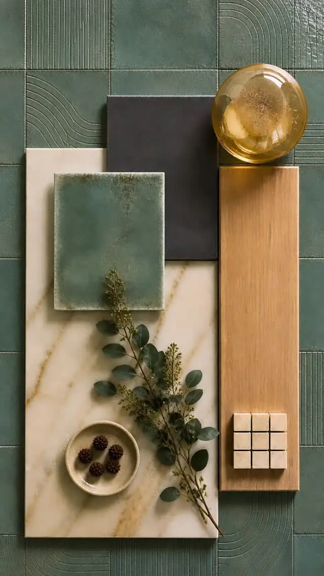 Commercial remodeling materials and coordinated finish selections